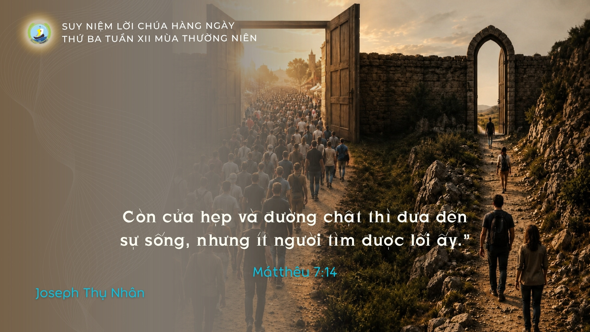 Suy Niệm Lời Chúa Hằng Ngày | Thứ Ba tuần XII _ Mùa Thường niên